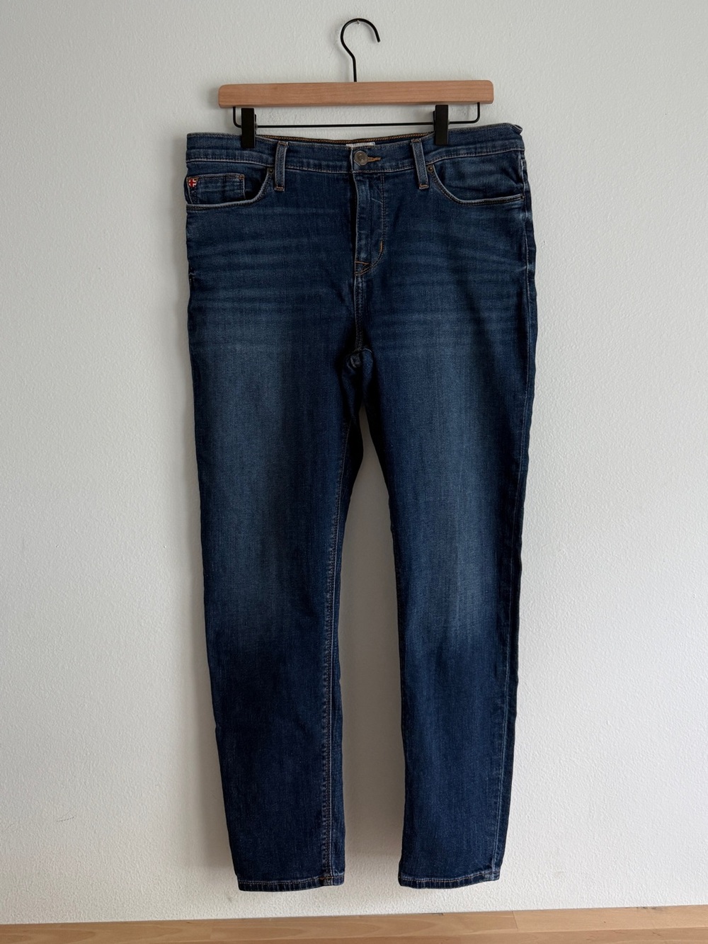 Hudson Jeans Krista Super Skinny Jeans - Dark Blue